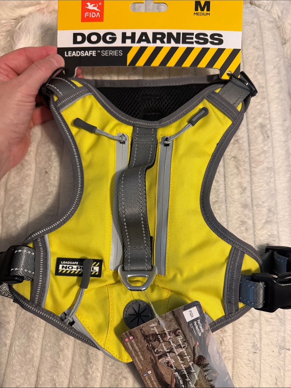 Yellow Dog Harness - Leadsafe Series (Medium)